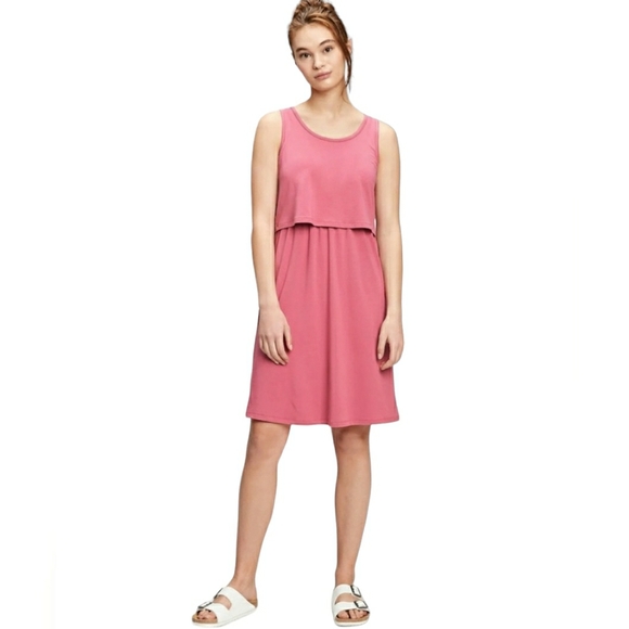 GAP Maternity | Overlay Nursing Dress | Medium - Picture 2 of 8